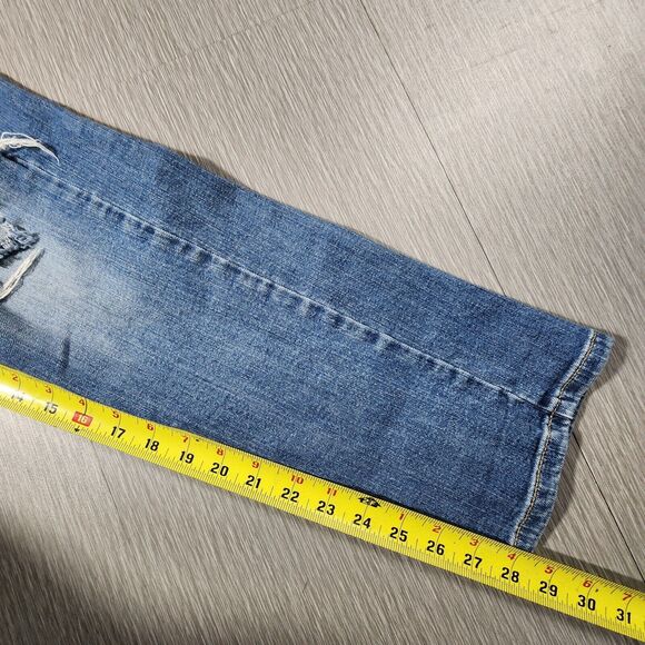 Banana Republic Blue Straight Leg Jeans - Picture 10 of 11